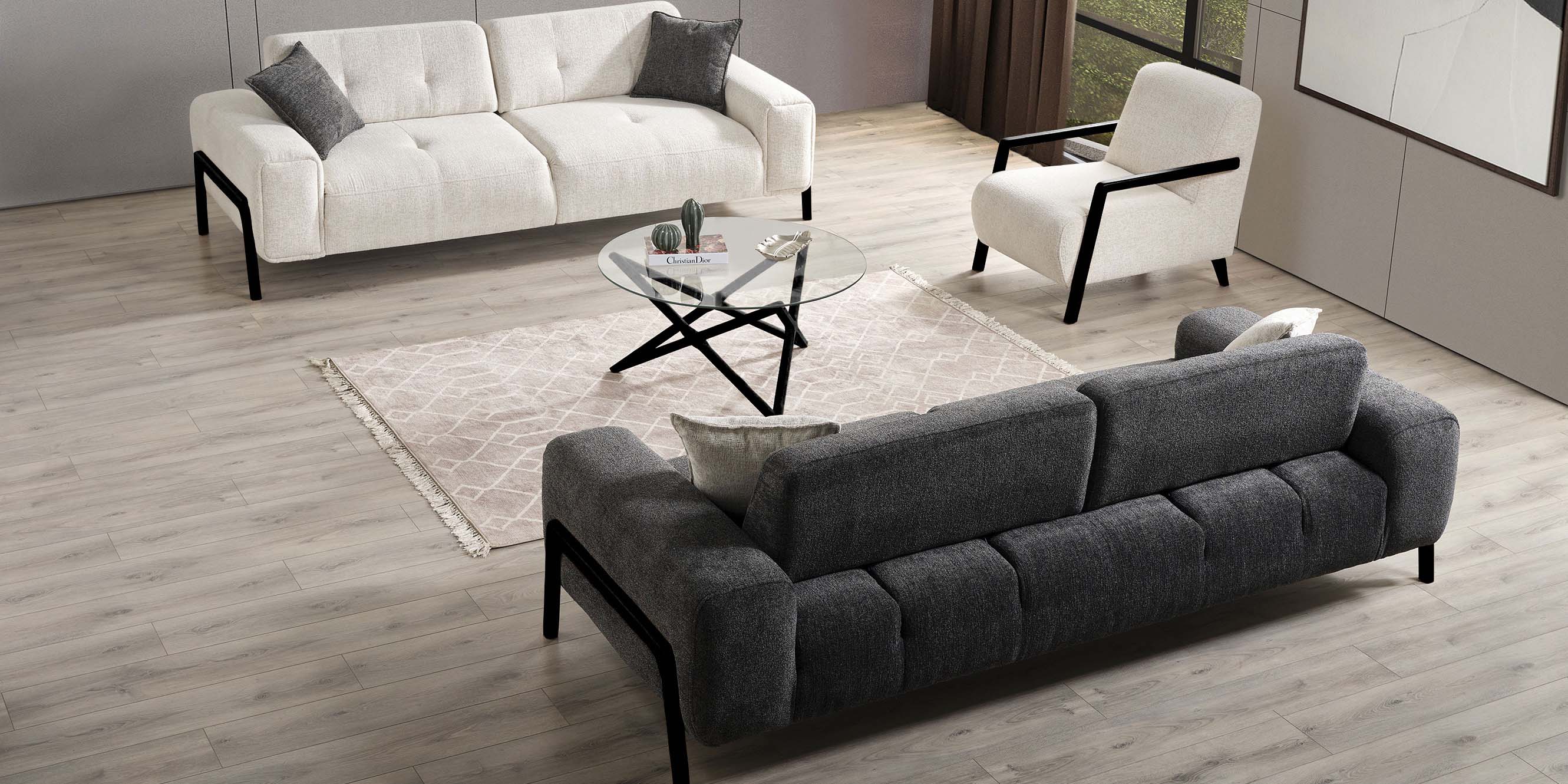 Rolex Koltuk Takımı Siyah