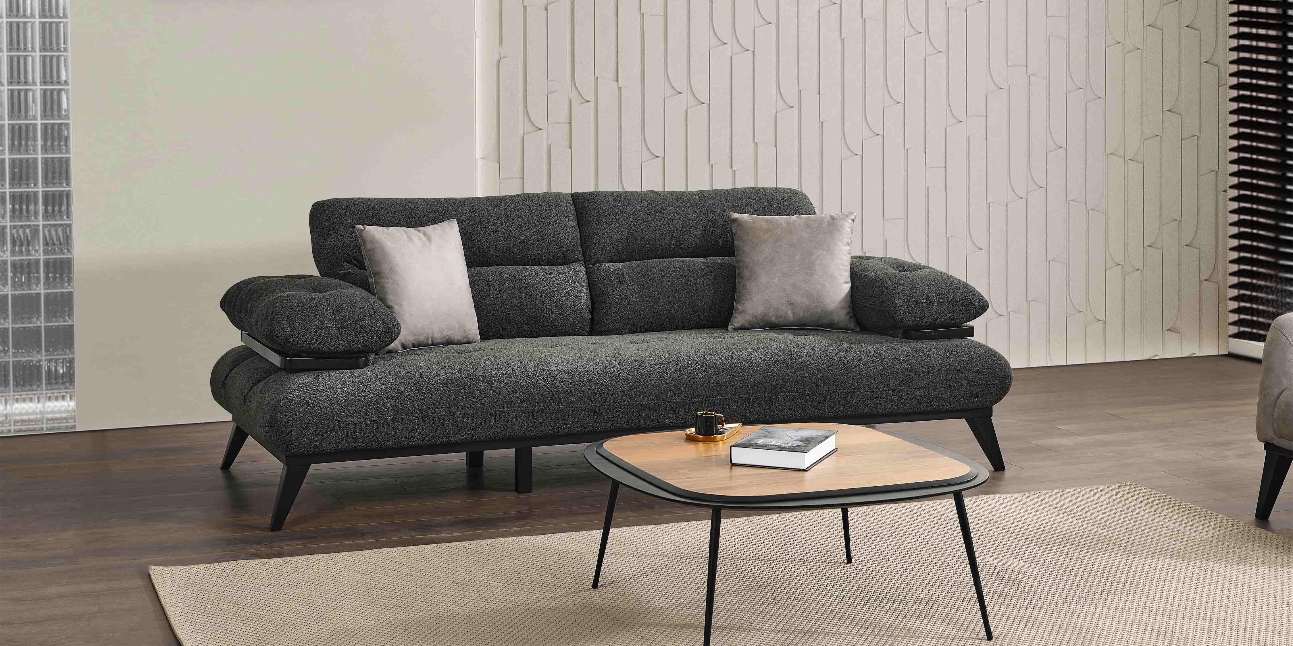 Sporting Koltuk Takımı Antrasit