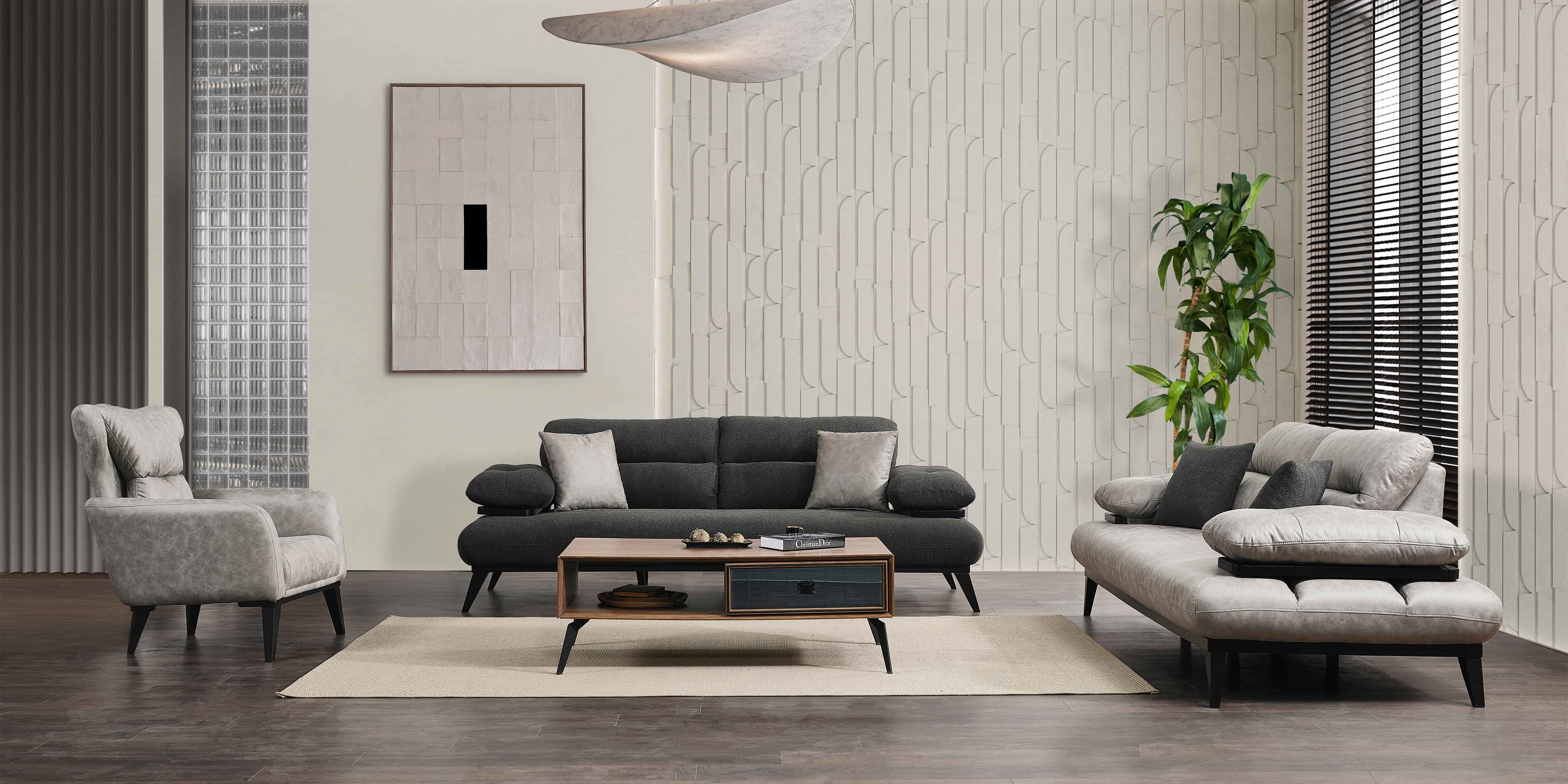 Sporting Koltuk Takımı Antrasit