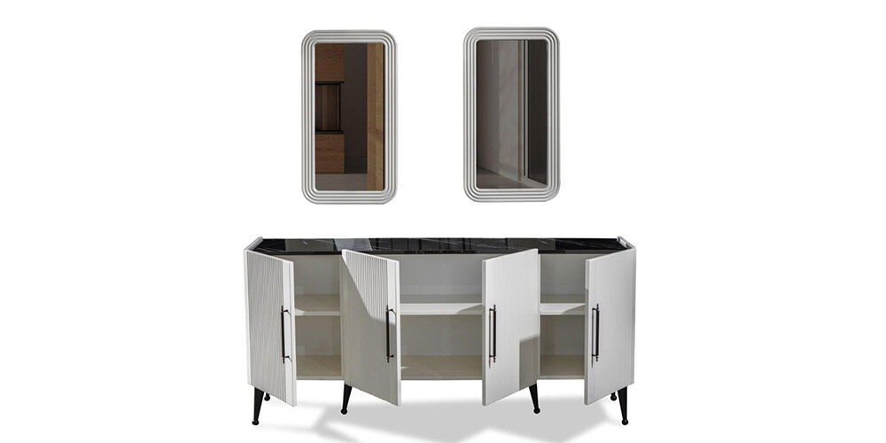 Asil  Yemek Odası Takımı Beyaz