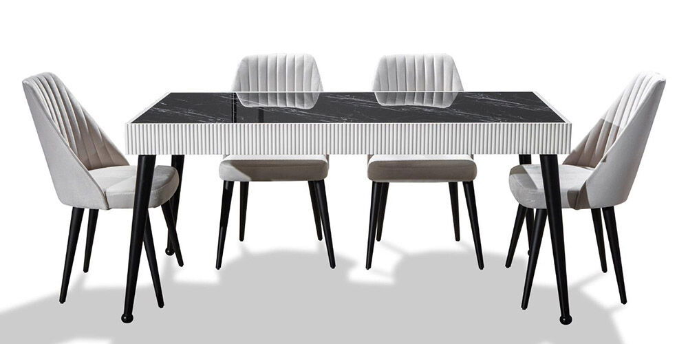 Asil  Yemek Odası Takımı Beyaz