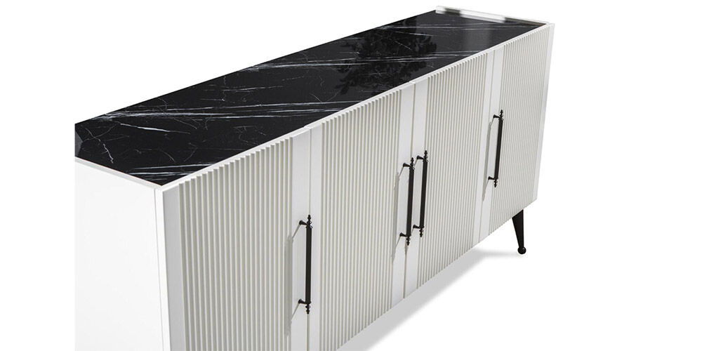 Asil  Yemek Odası Takımı Beyaz