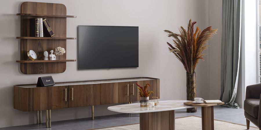 Browni Yemek Odası Takımı