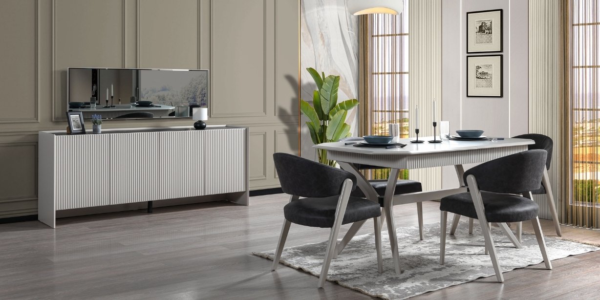 Dolunay Yemek Odası Takımı