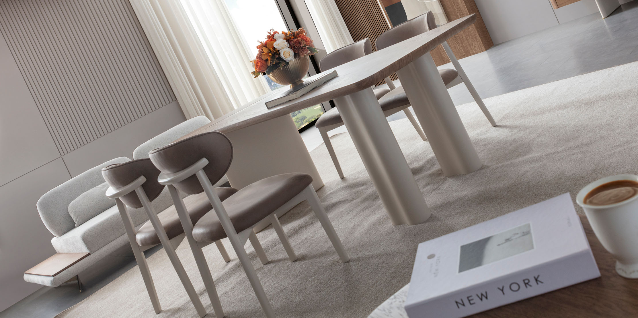 Line Yemek Odası Takımı