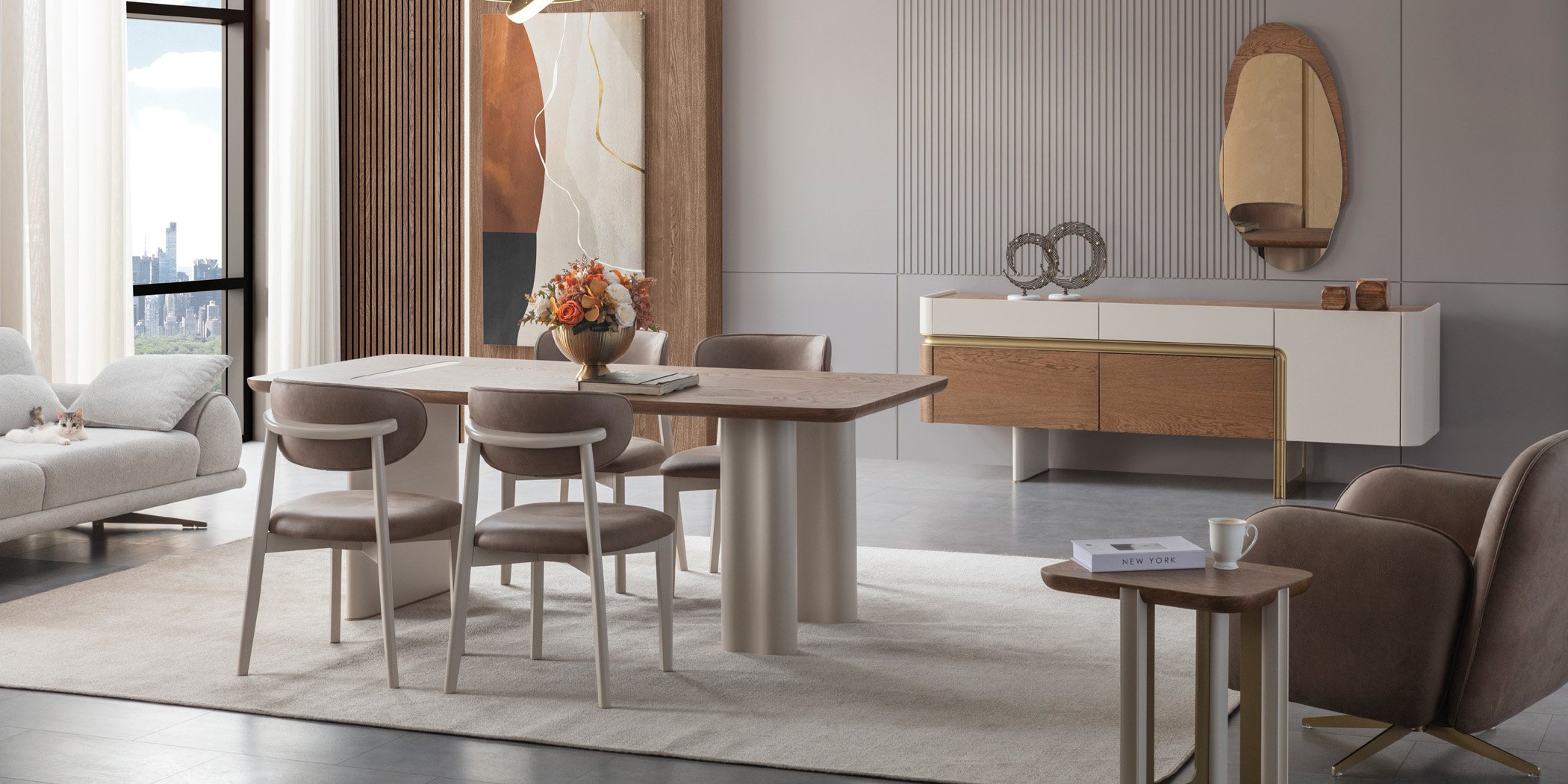 Line Yemek Odası Takımı