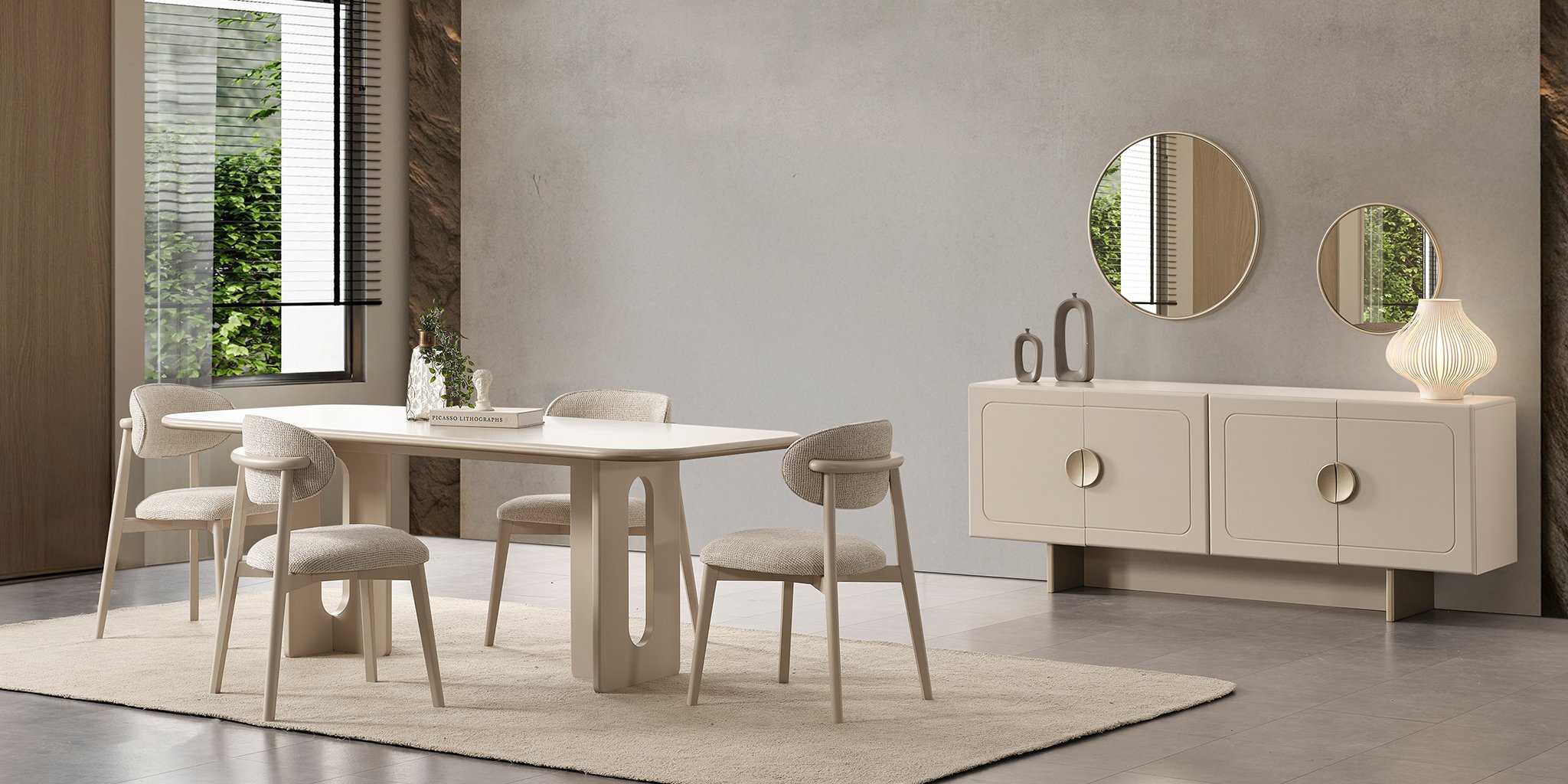 Loft Yemek Odası Takımı