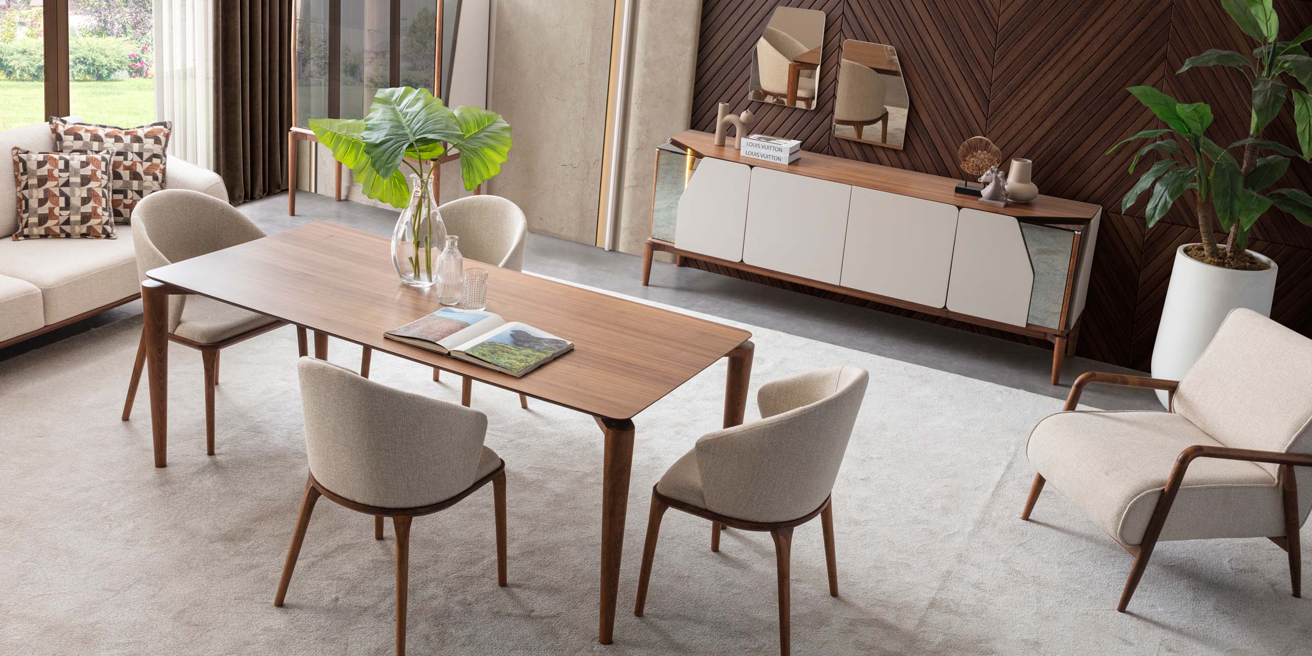 Lotus Yemek Odası Takımı