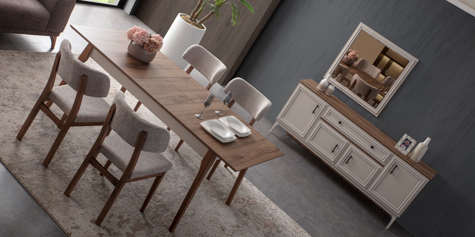 Malta Yemek Odası Takımı