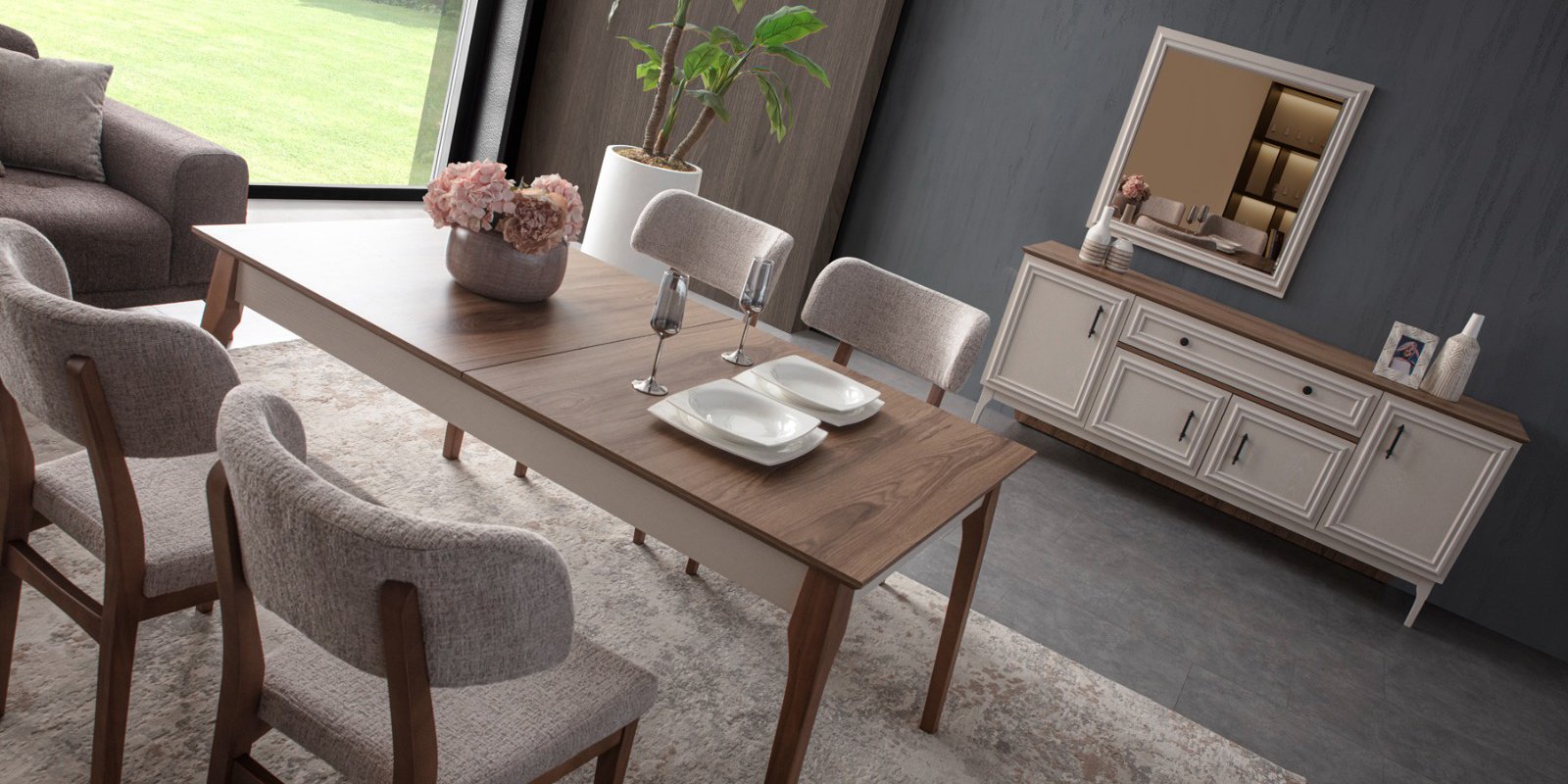 Malta Yemek Odası Takımı