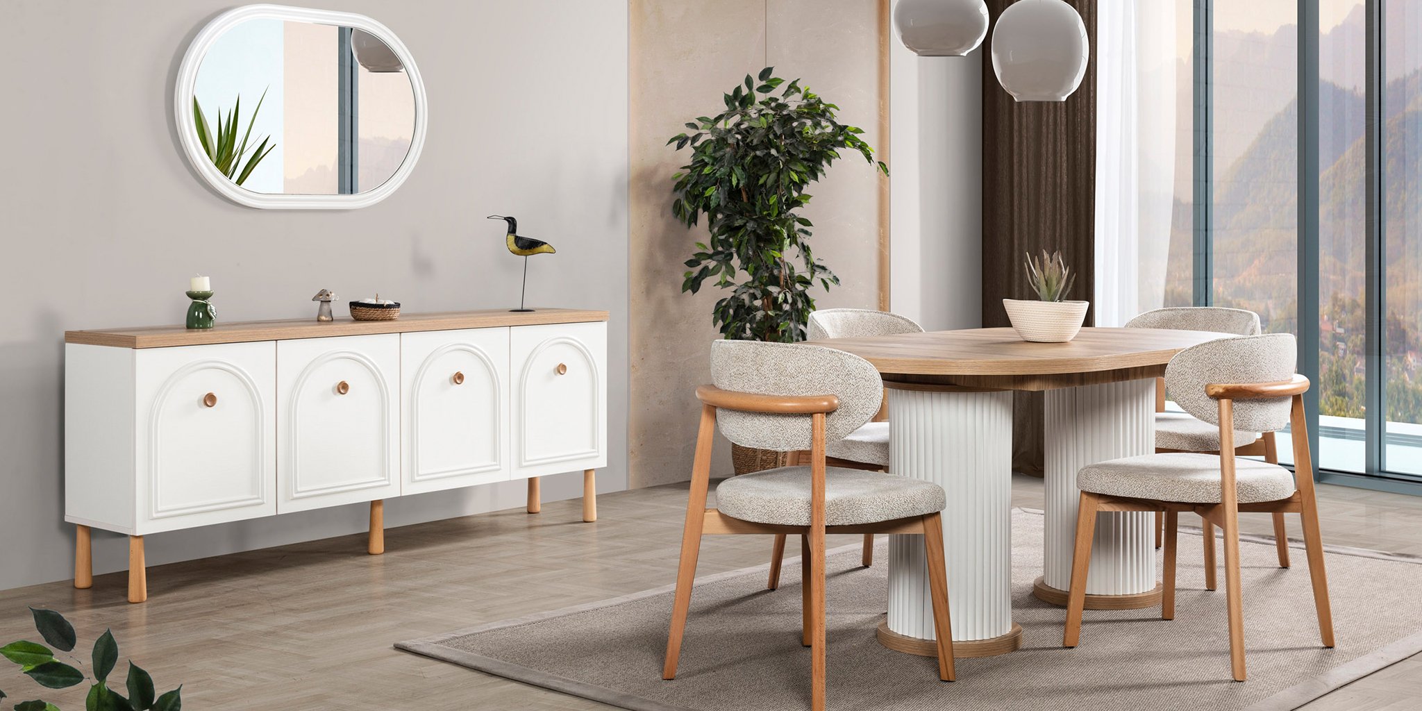 Modena Yemek Odası Takımı