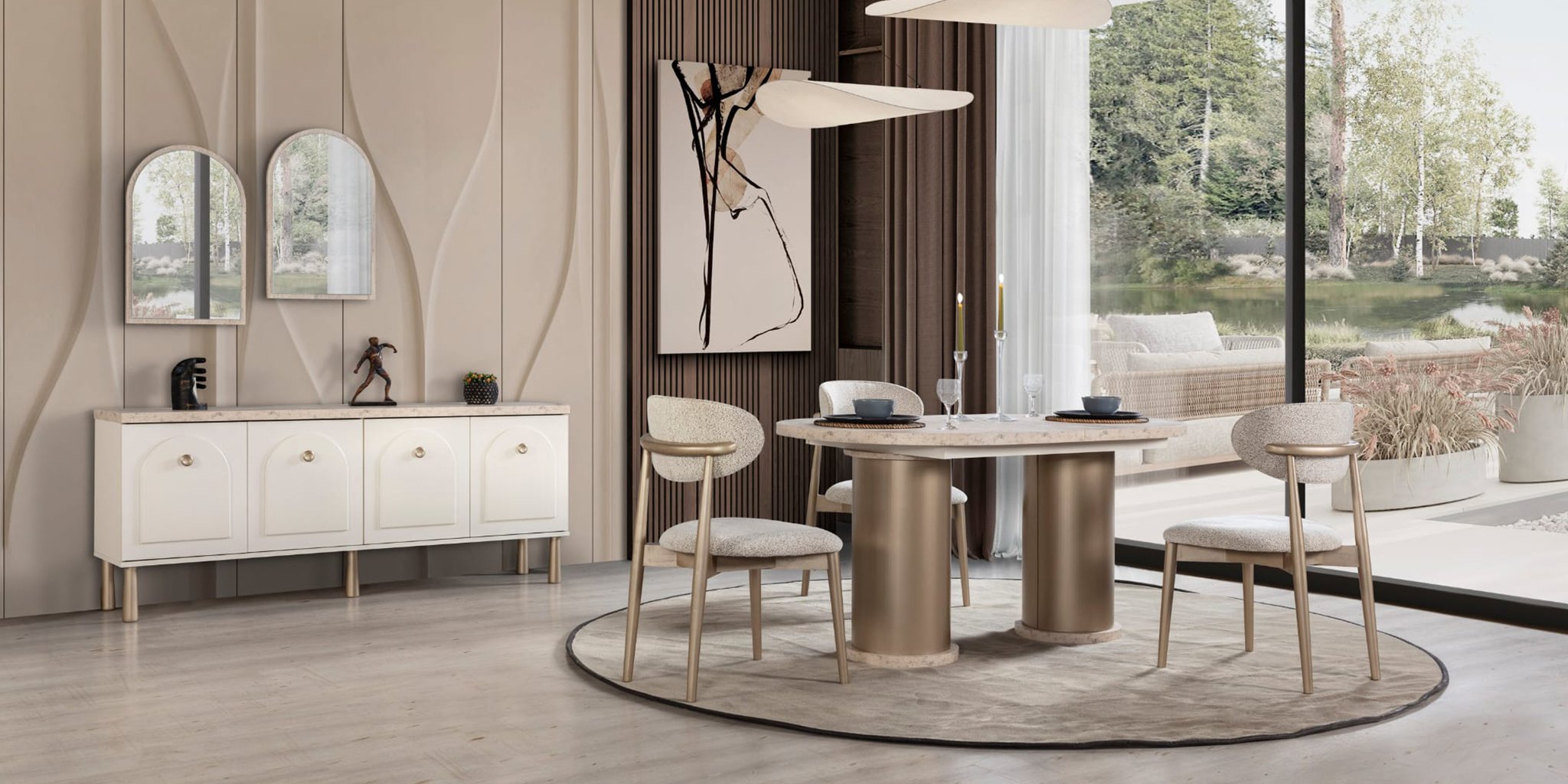 Sofia Yemek Odası Takımı