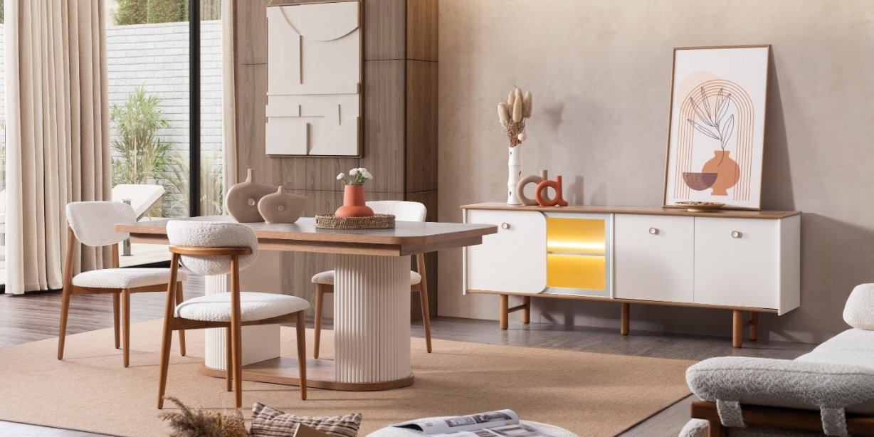 Virjin Yemek Odası Takımı