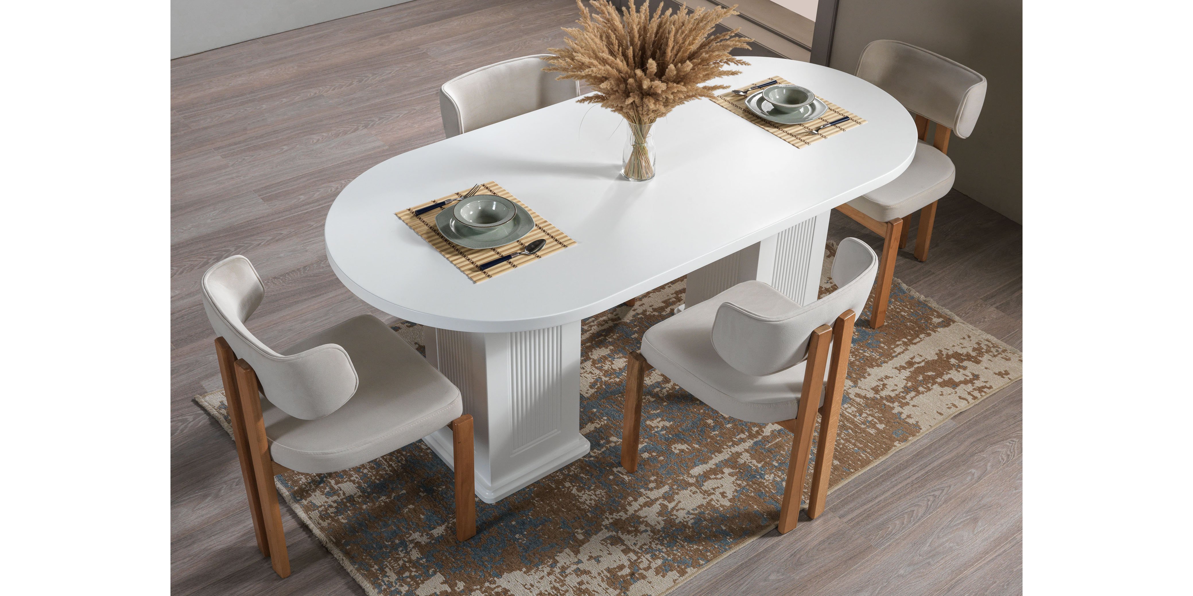 Zümrüt Yemek Odası Takımı