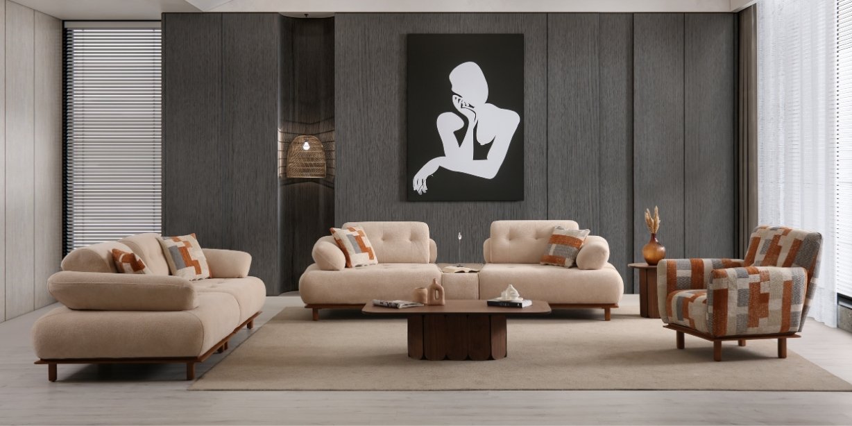 Lois Koltuk Takımı Turuncu