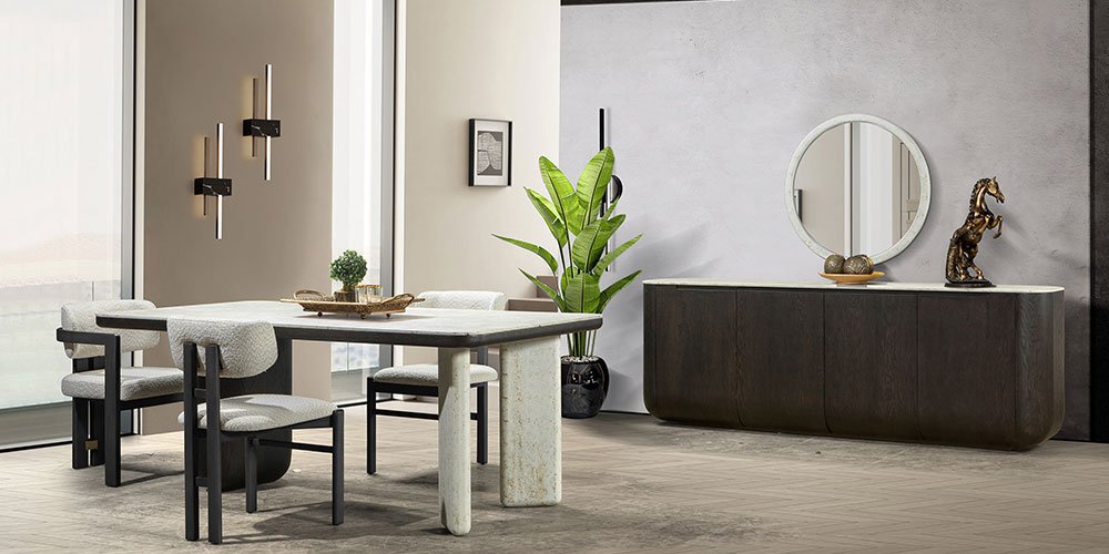 Era Yemek Odası Takımı Siyah