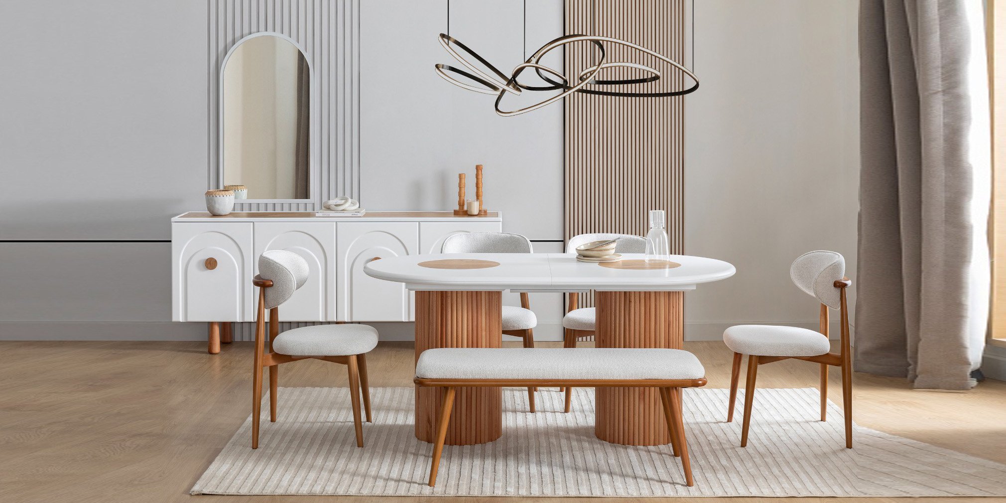 Lotus Soho Yemek Odası Takımı