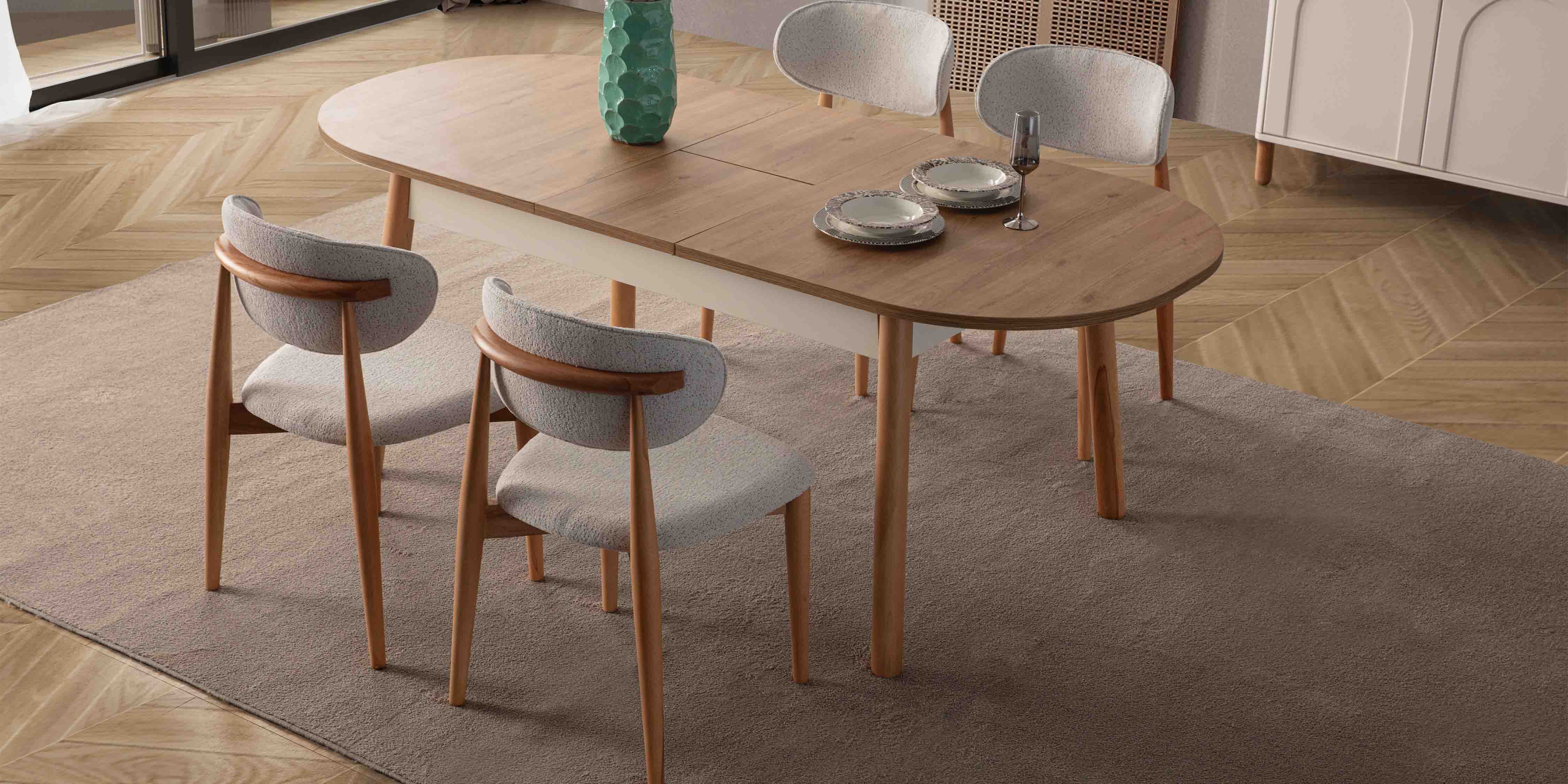 Zen Yemek Odası Takımı