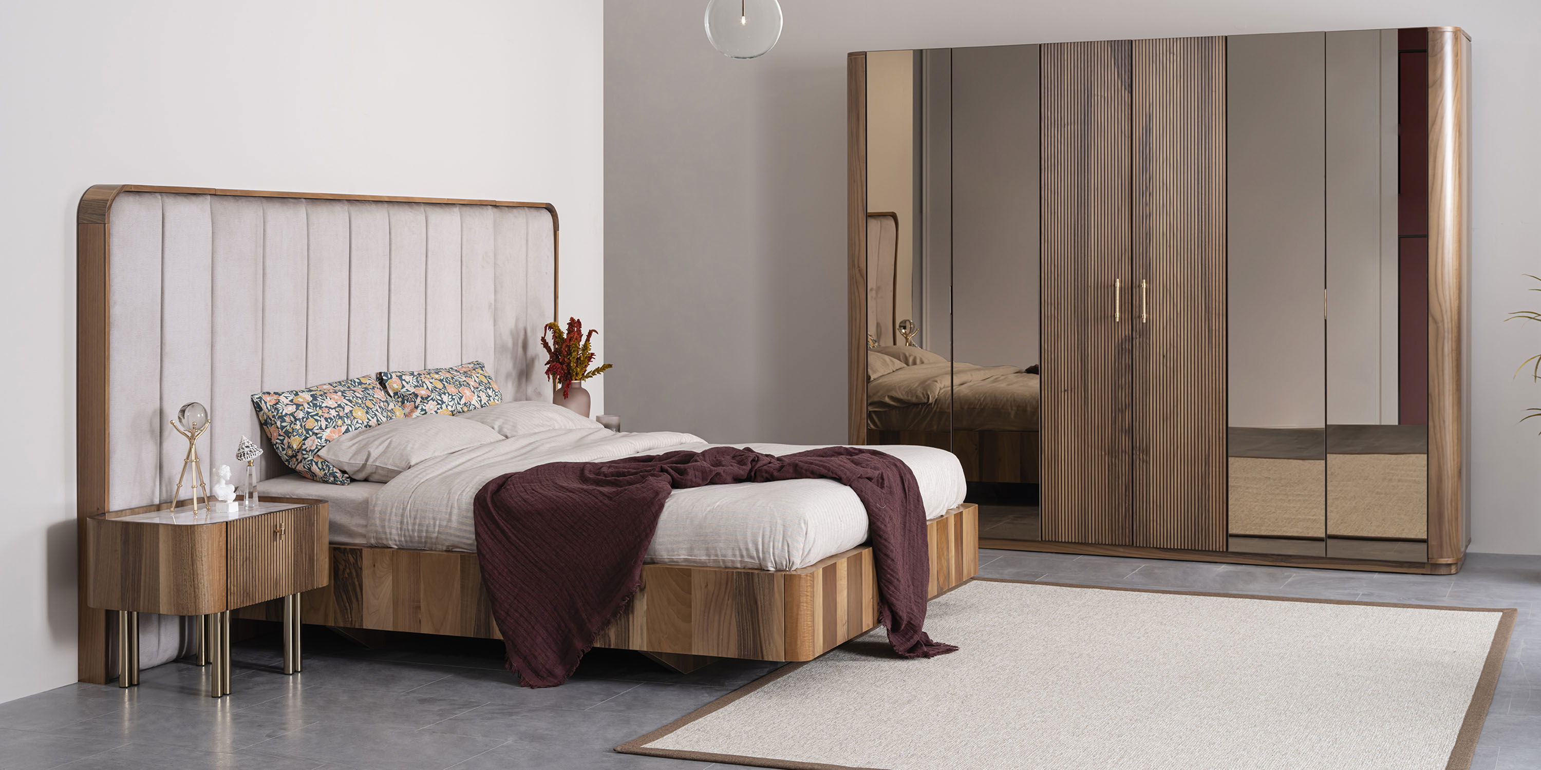 Browni Yatak Odası Takımı