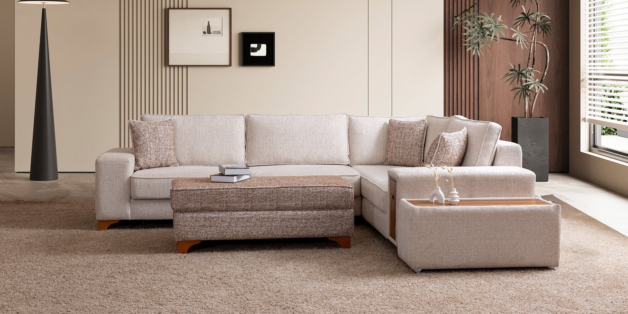 Star Köşe Koltuk Takımı Şönil