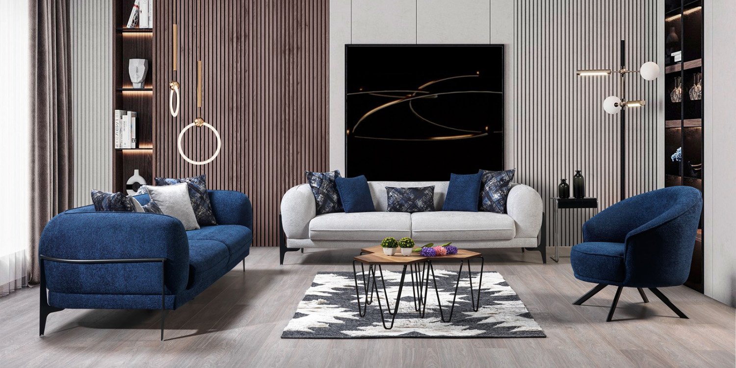 Alfa Koltuk Takımı Mavi