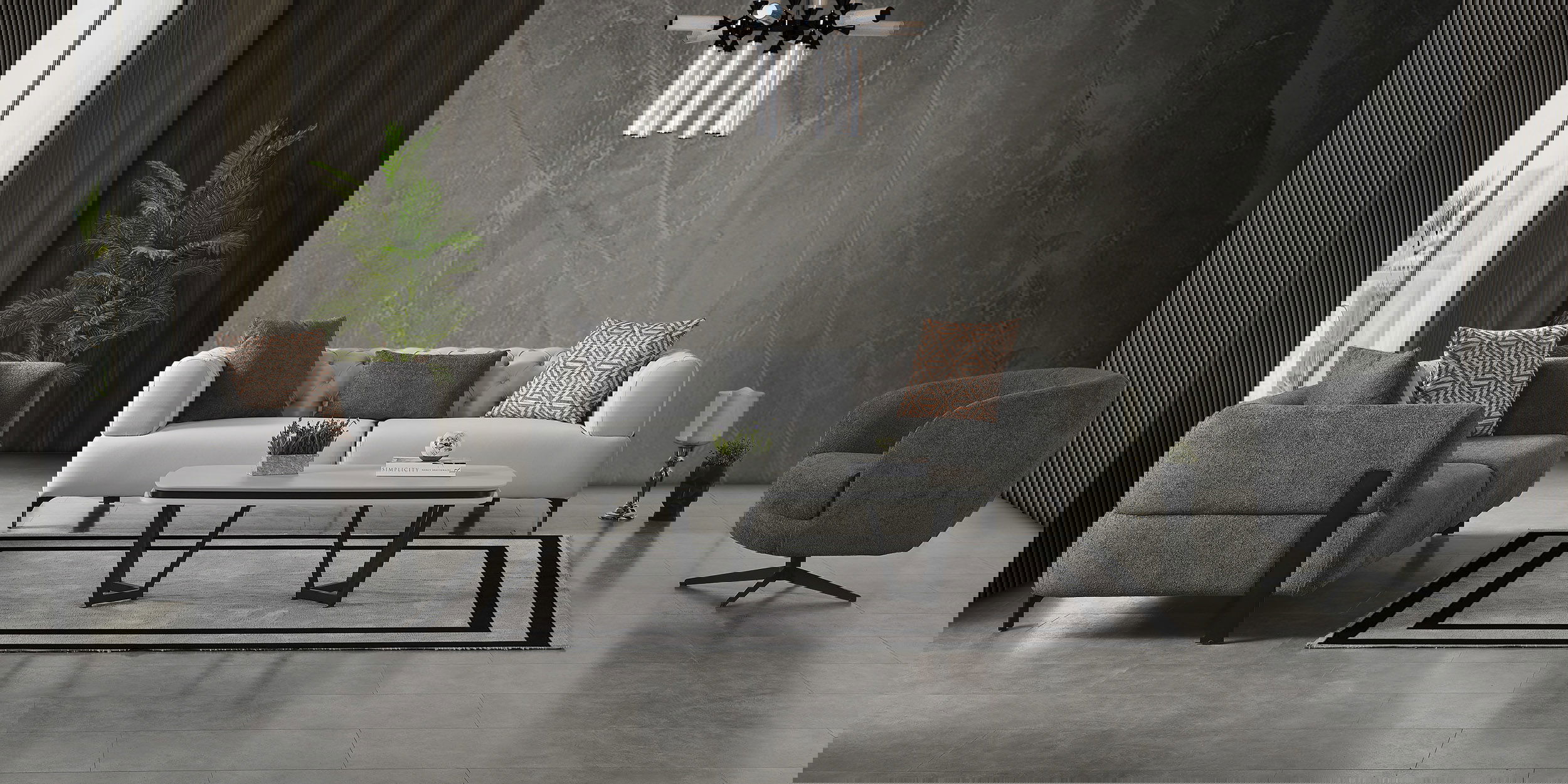 Cratos Koltuk Takımı Gri