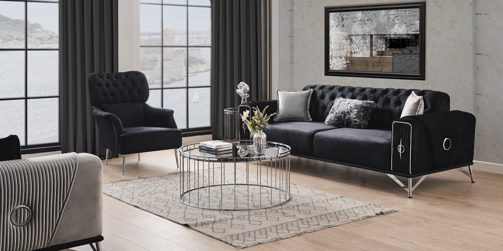 Elite Koltuk Takımı Krom