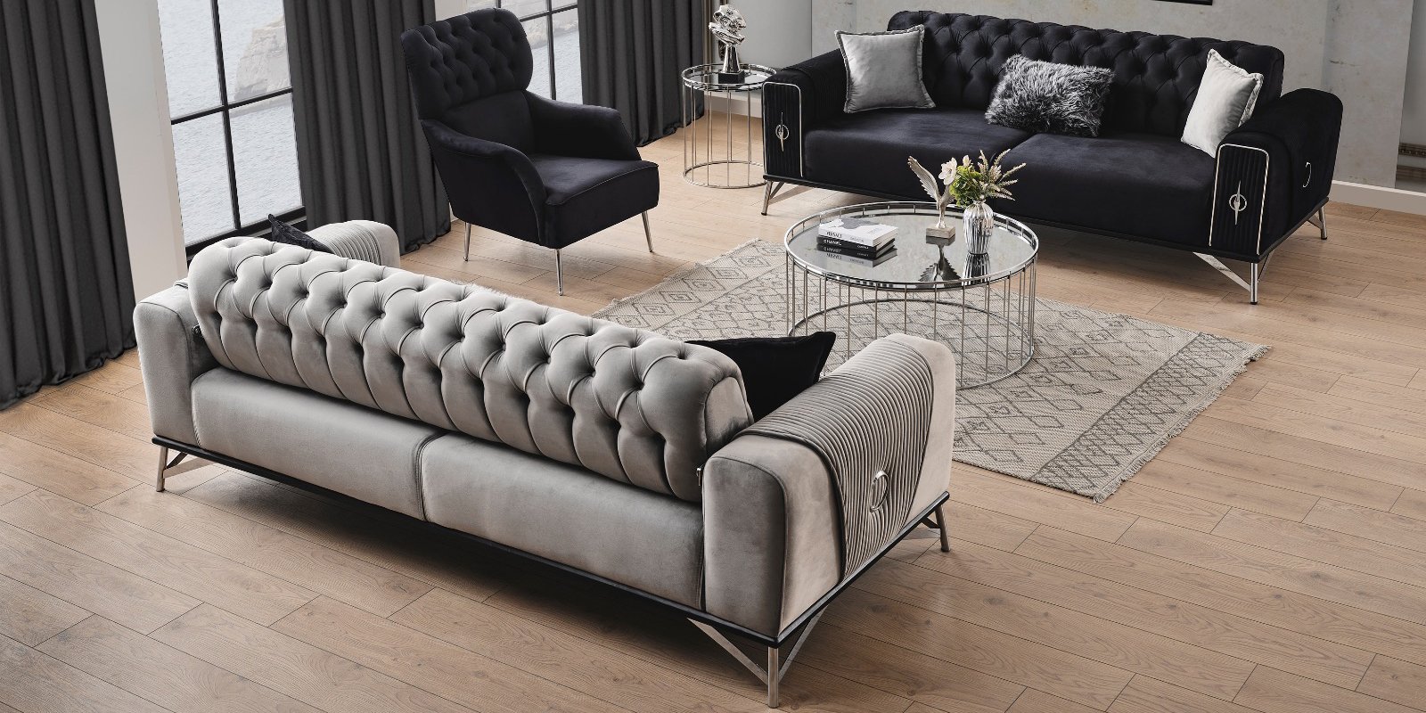 Elite Koltuk Takımı Krom