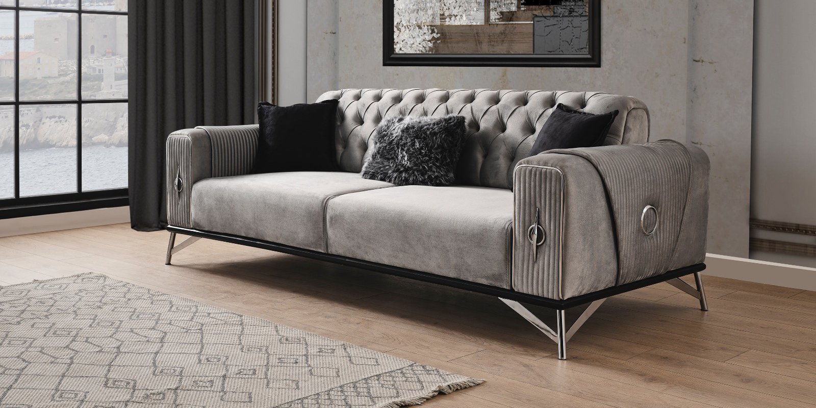 Elite Koltuk Takımı Krom