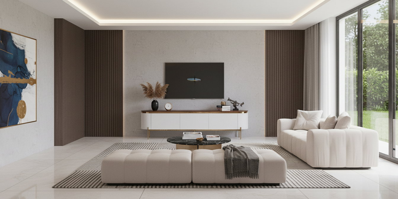Tesla Tv Ünitesi Metal - İnegöl Mobilya
