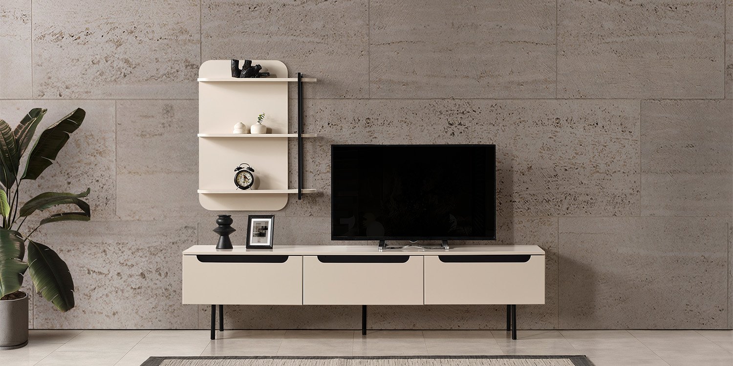 Zara Tv Ünitesi Siyah