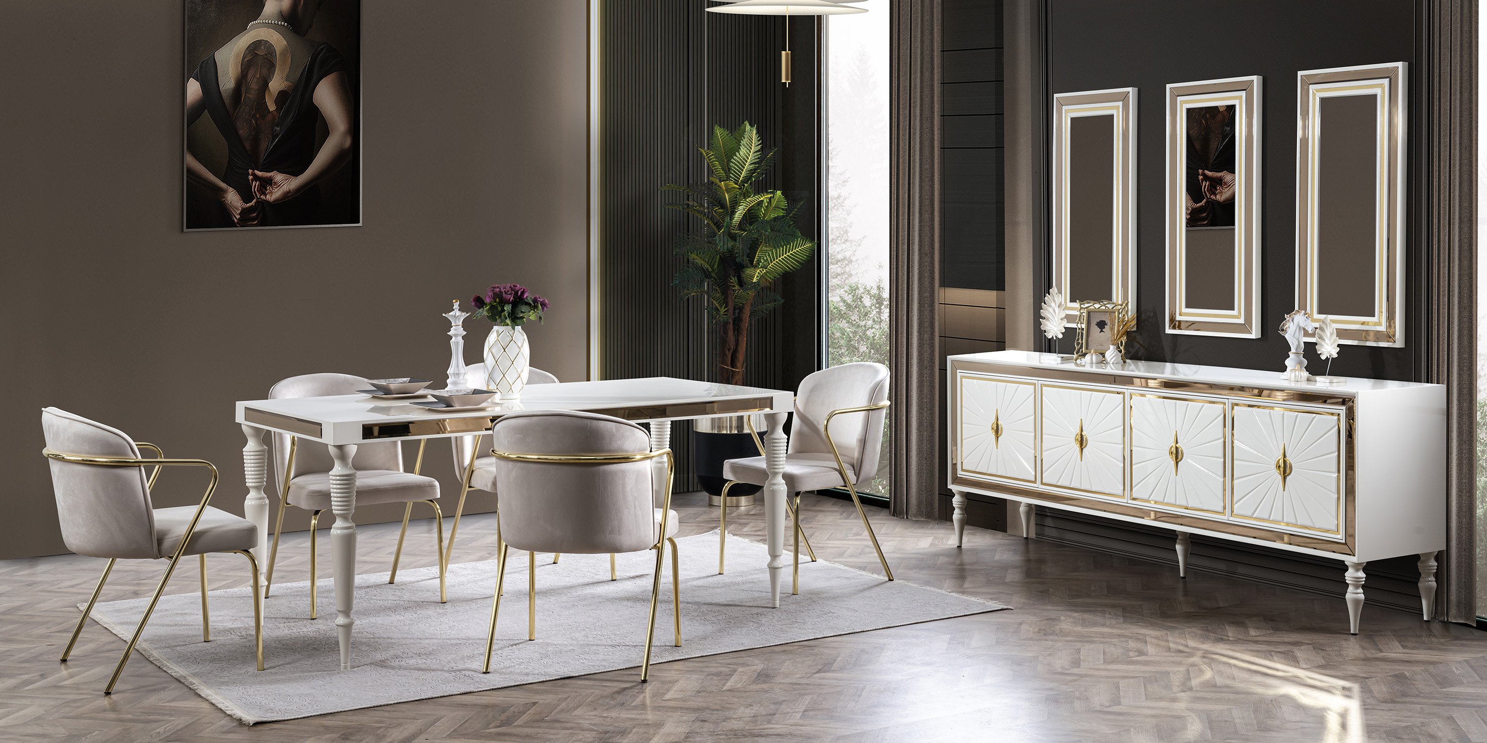 Arya Yemek Odası Takımı