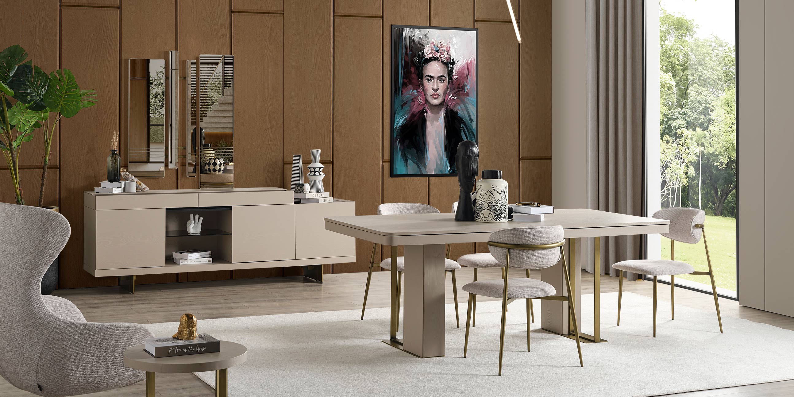 Frida Yemek Odası Takımı