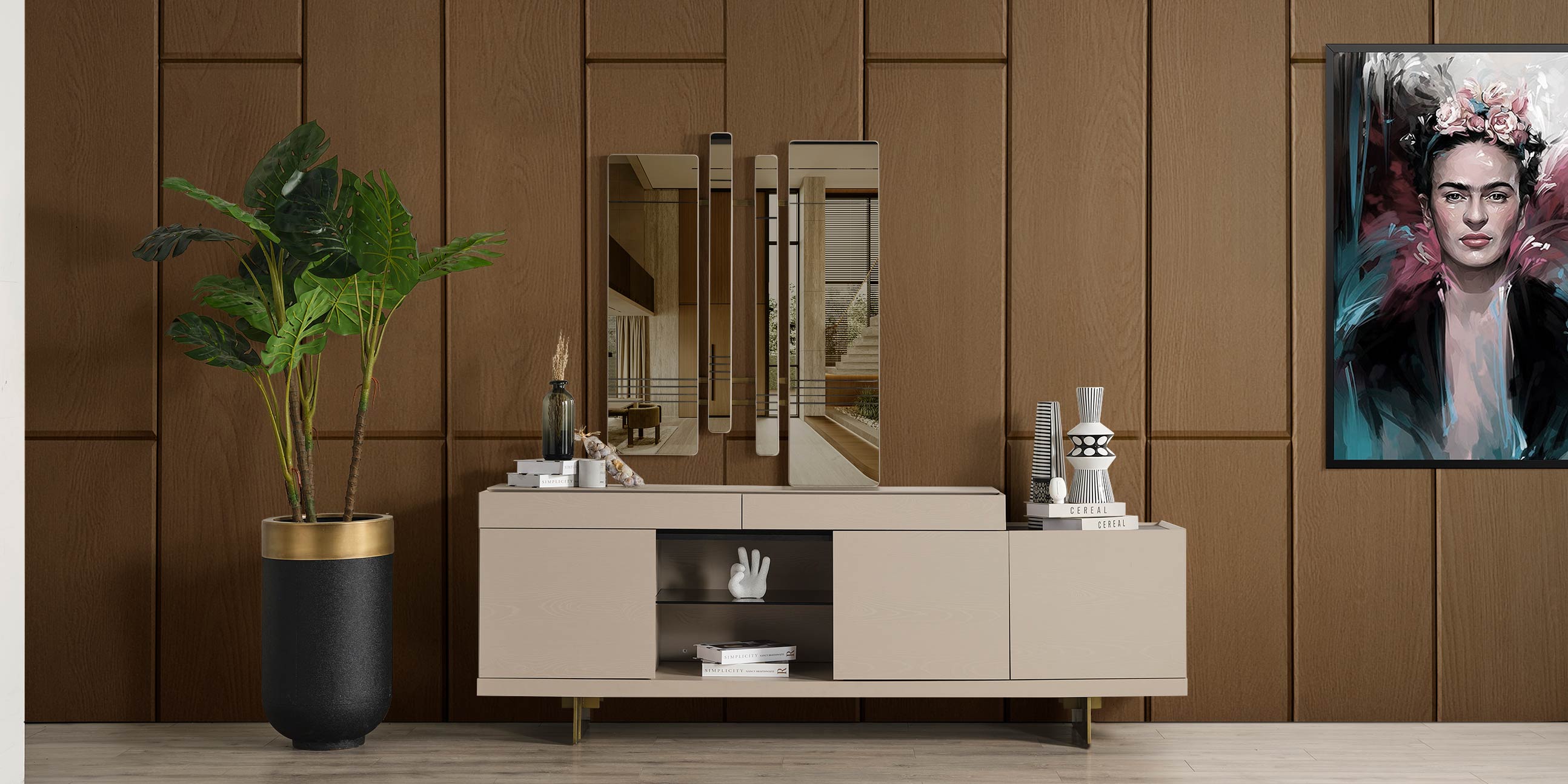 Frida Yemek Odası Takımı