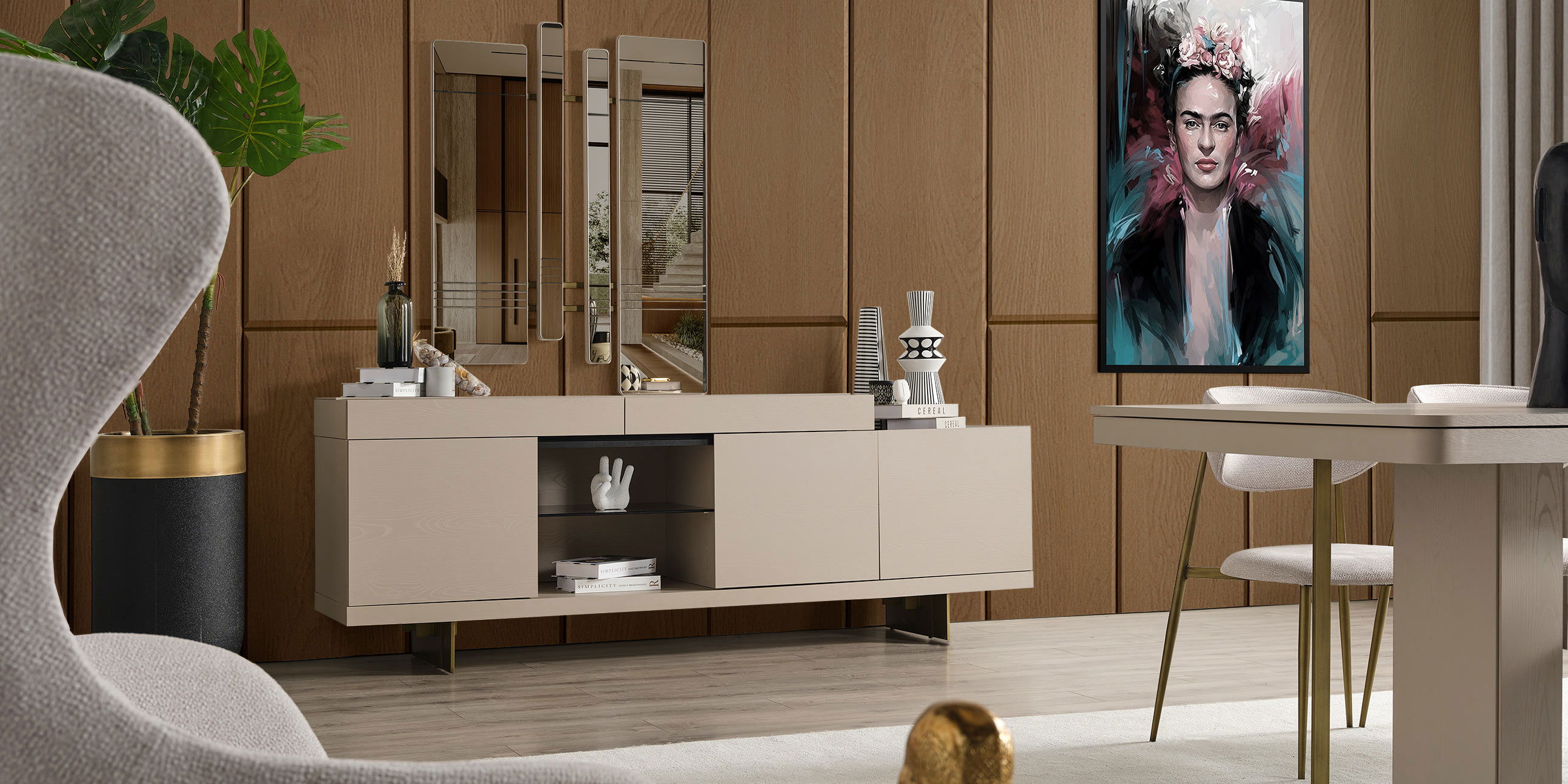 Frida Yemek Odası Takımı