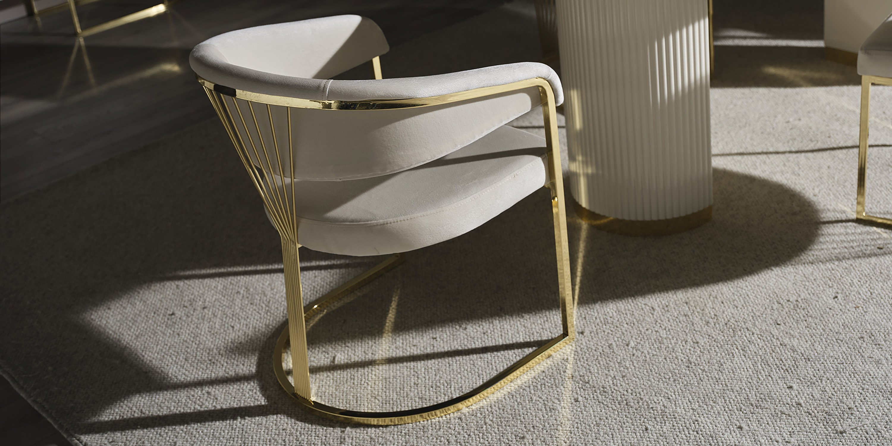 Gucci Yemek Odası Takımı Ekru