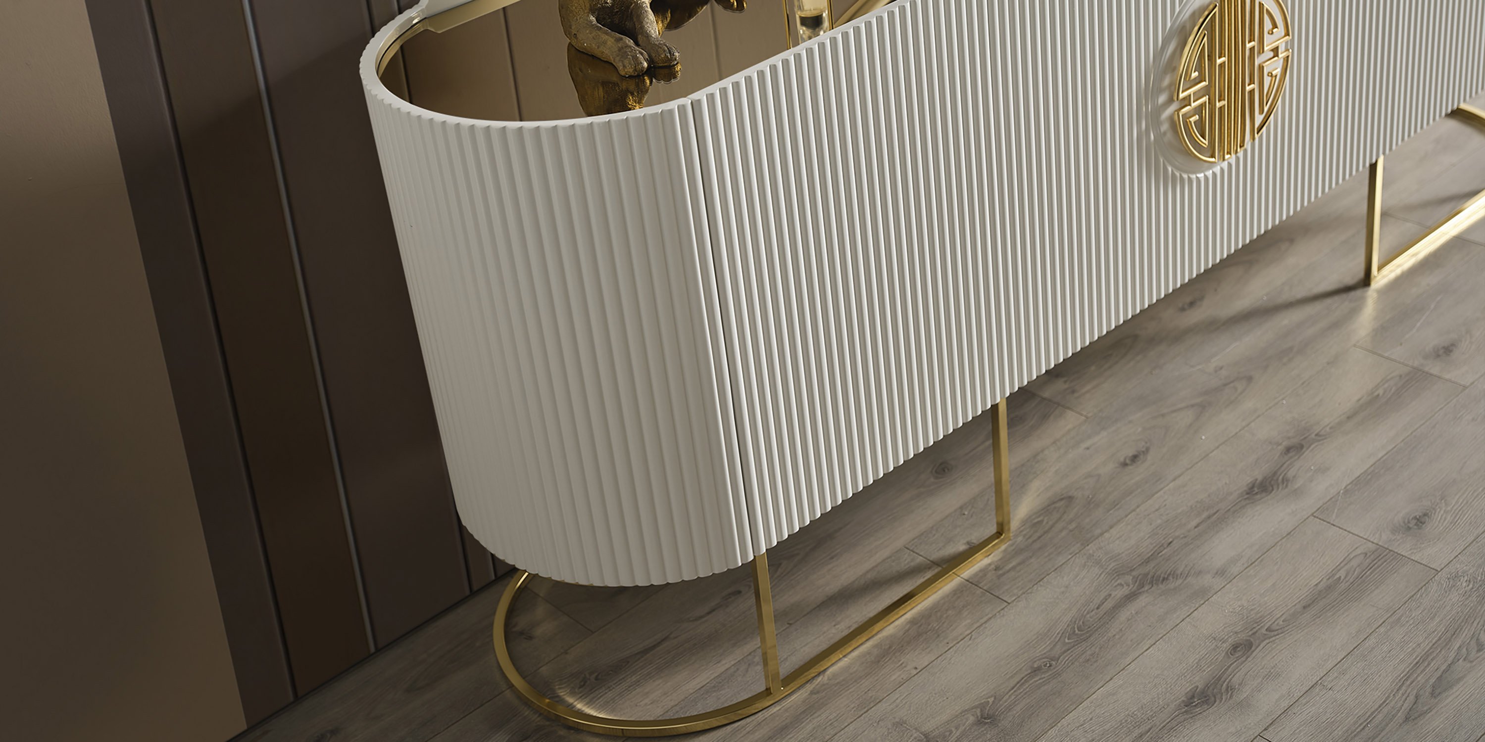 Gucci Yemek Odası Takımı Ekru