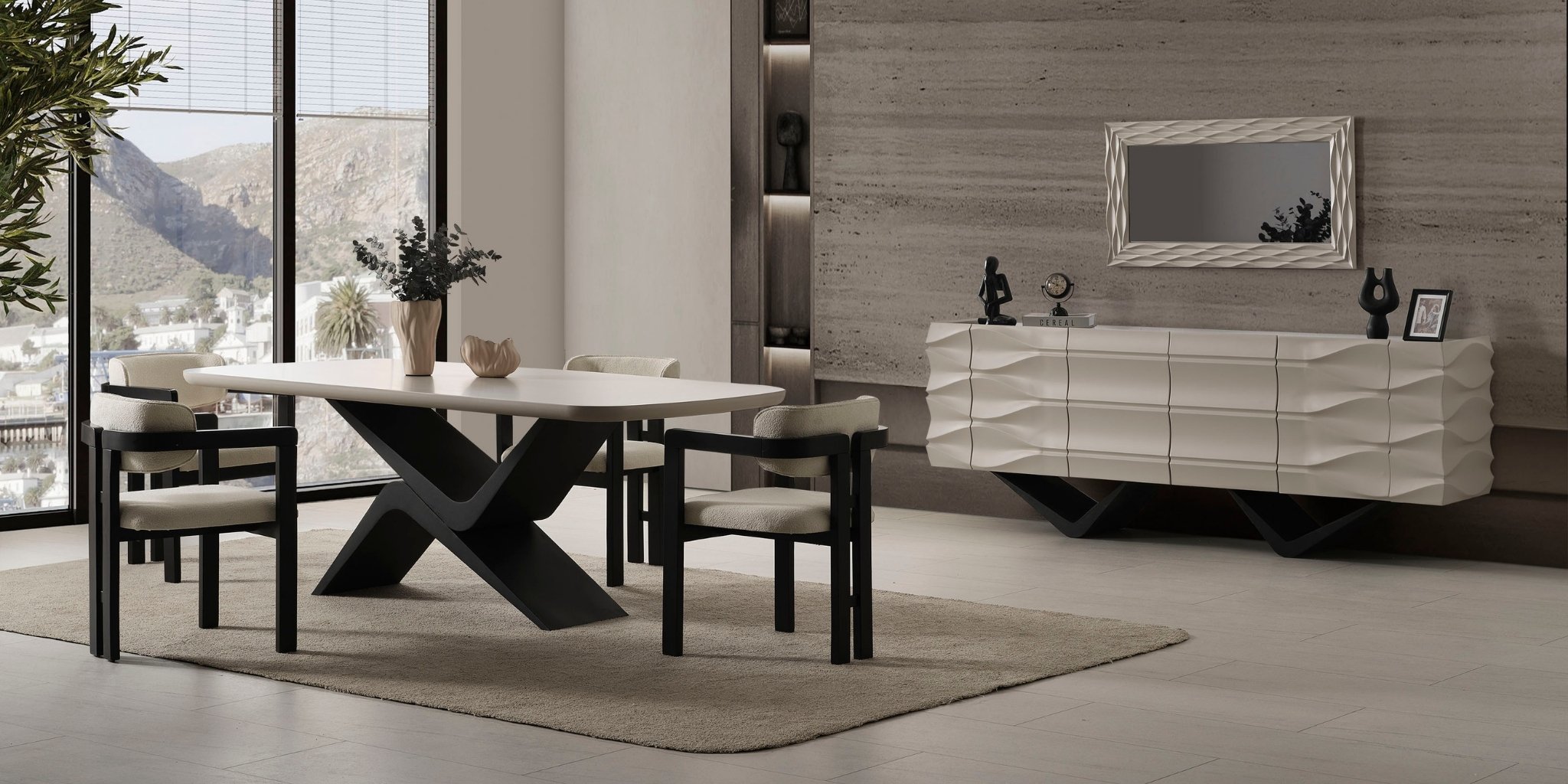 Meva Yemek Odası Takımı Açık