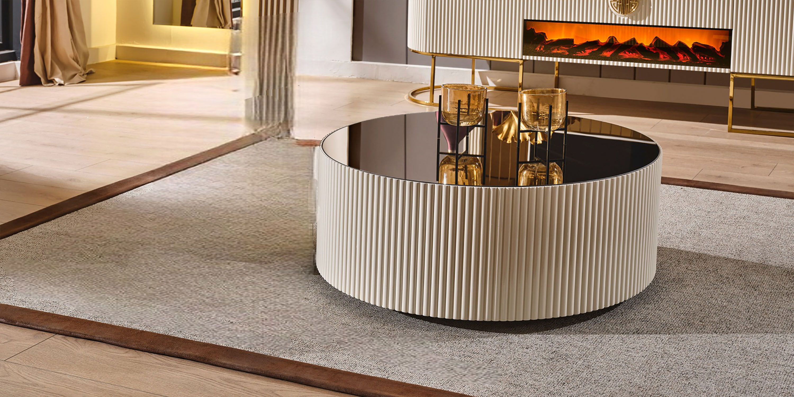 Gucci Orta Sehpa Ekru