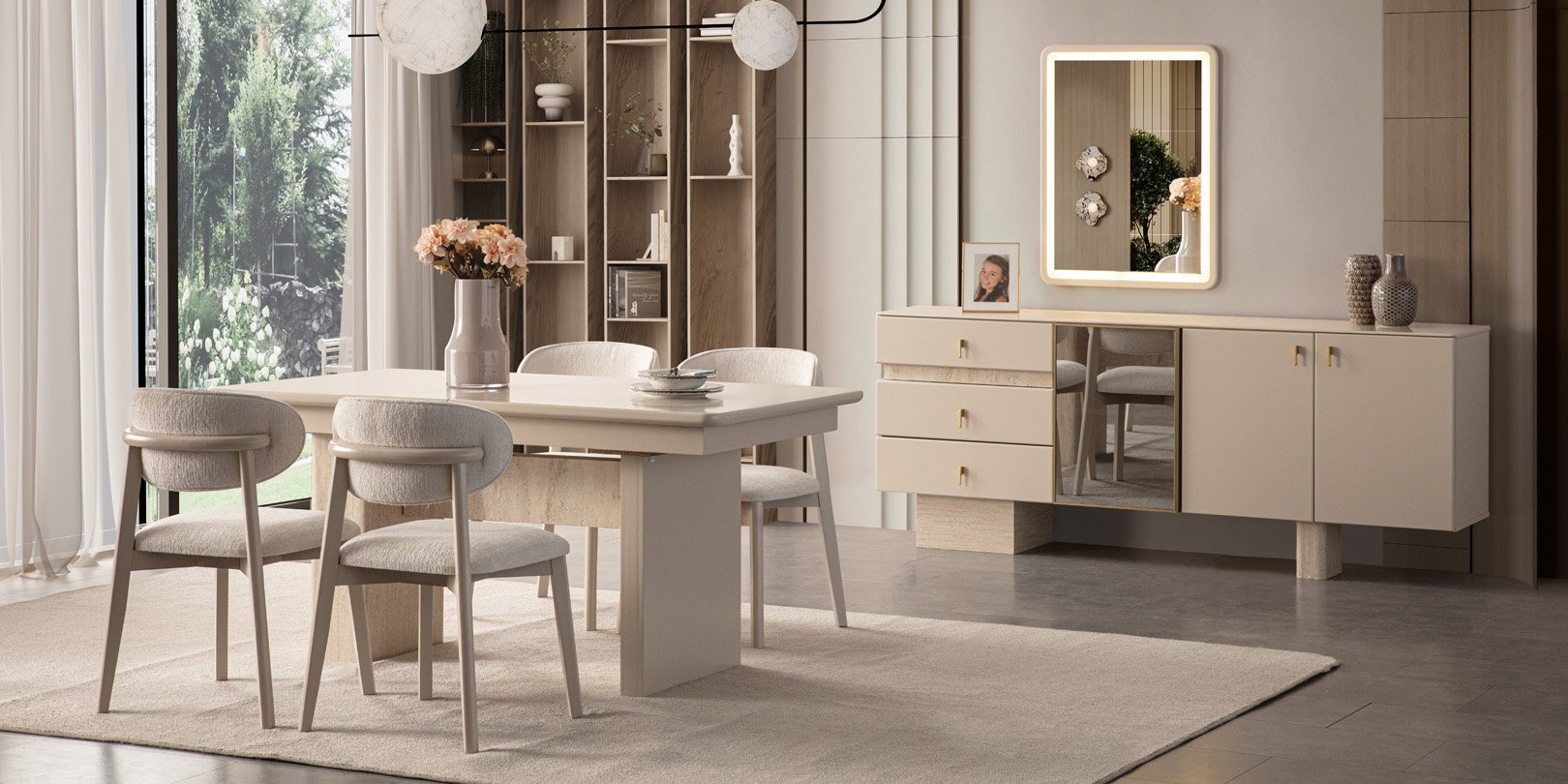 Tetra Yemek Odası Takımı