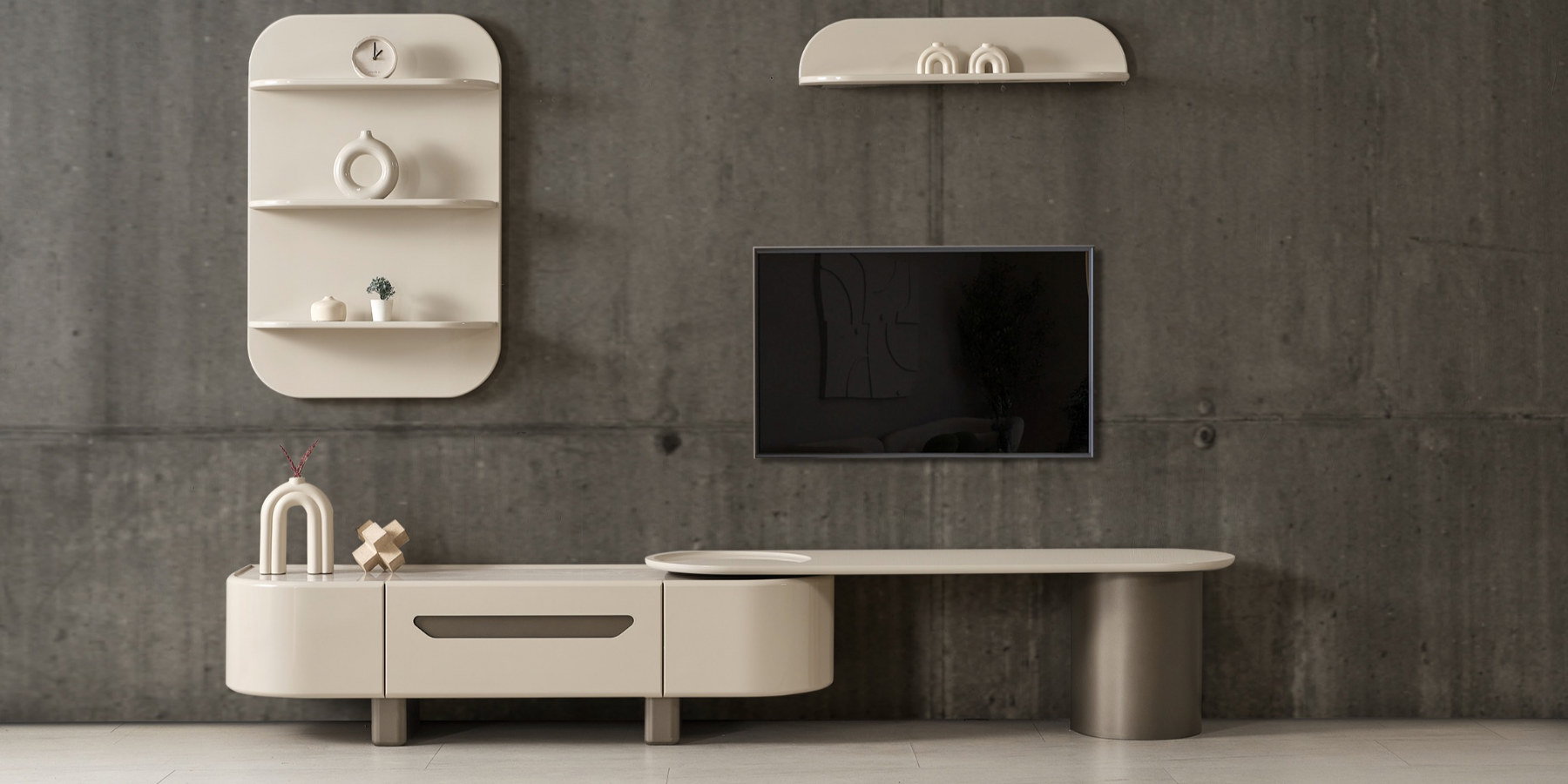 Ekol Tv Ünitesi Mermer