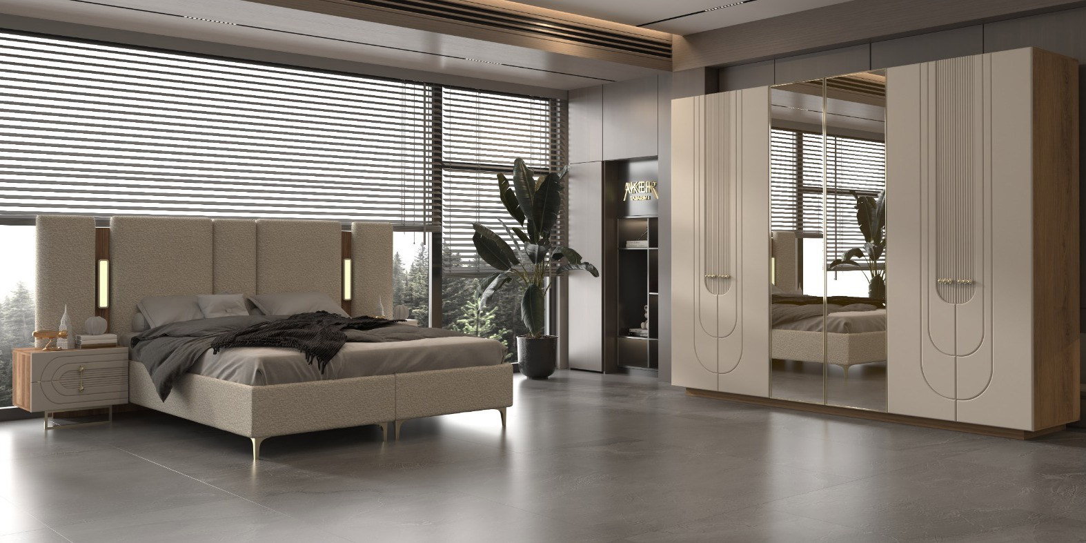 Kelebek Yatak Odası Takımı