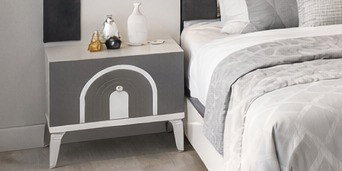 Safir Yatak Odası Takımı Antrasit