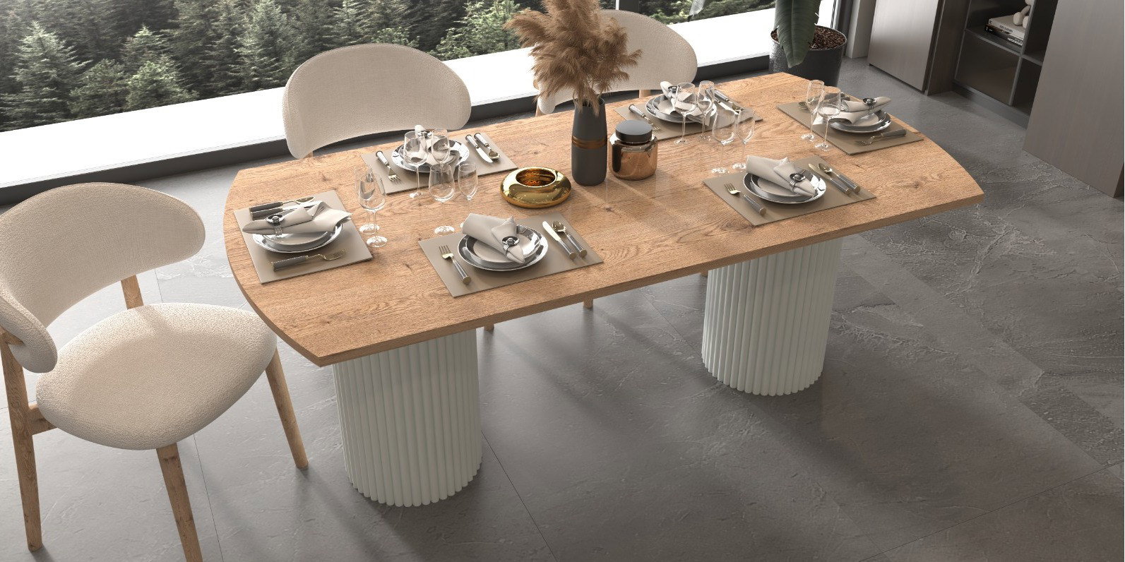 Defne Yemek Odası Takımı