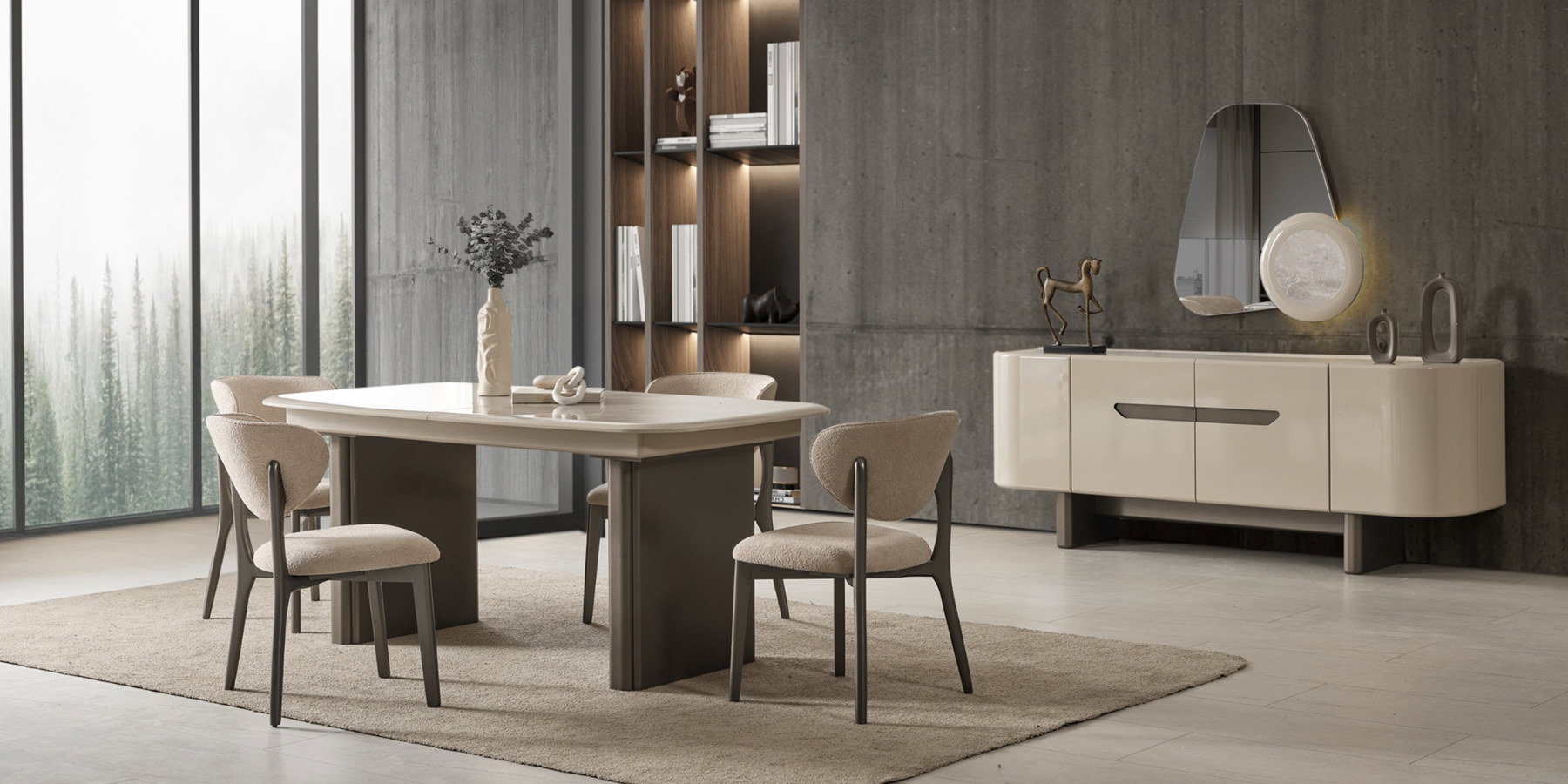 Ekol Yemek Odası Mermer