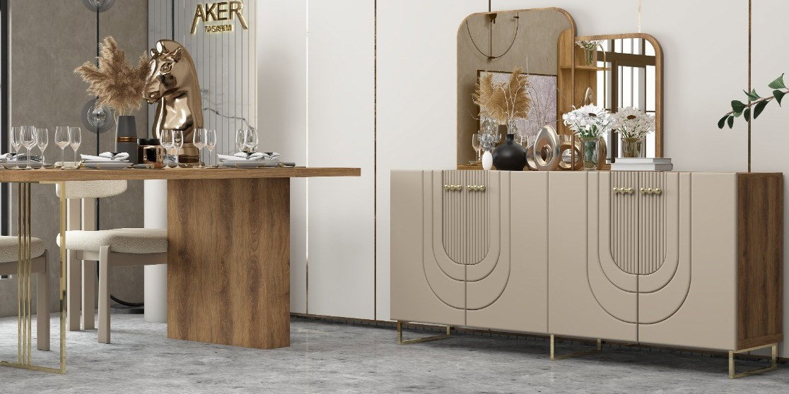 Kelebek Yemek Odası Takımı