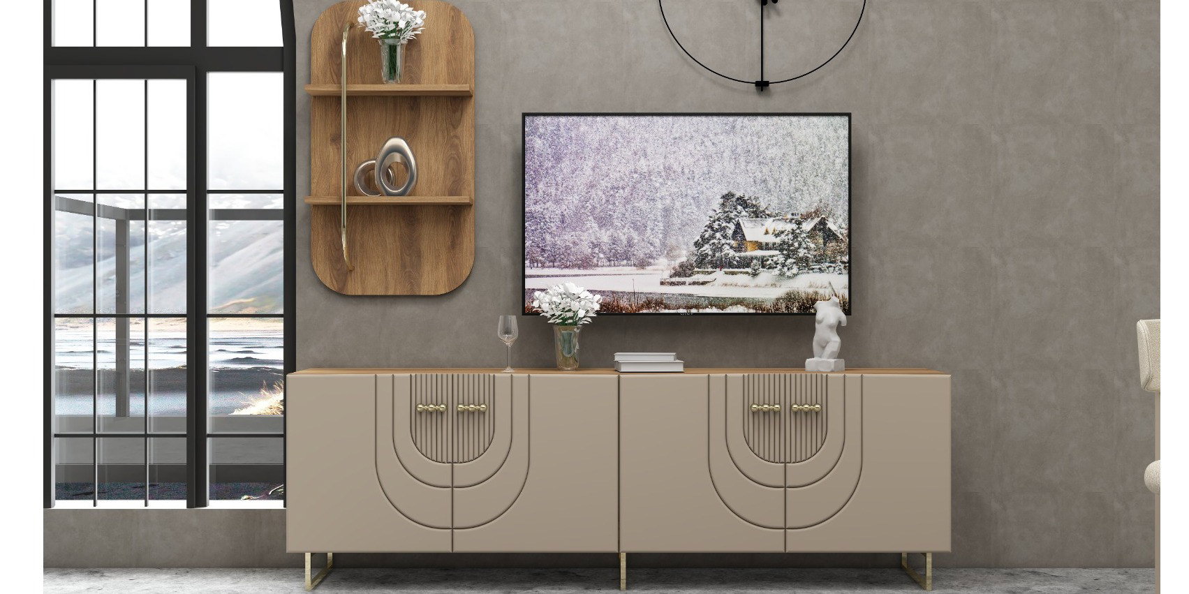 Kelebek Yemek Odası Takımı