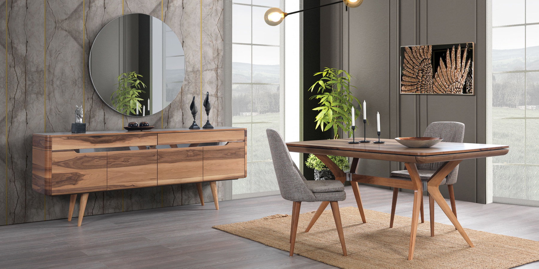 Kudüs Yemek Odası Takımı