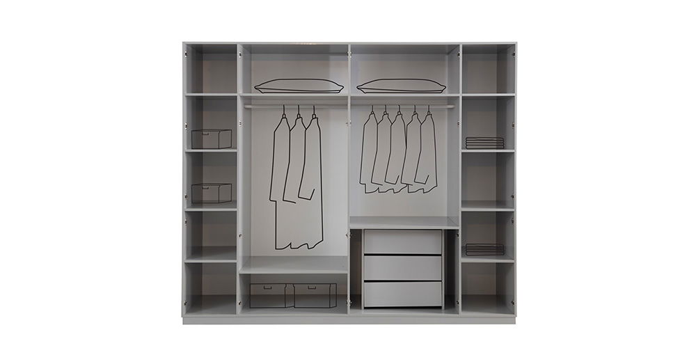 Velar Yatak Odası Takımı Sis Gri