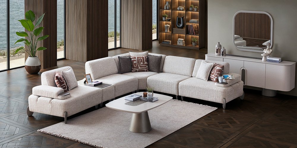 İnci Köşe Koltuk Takımı